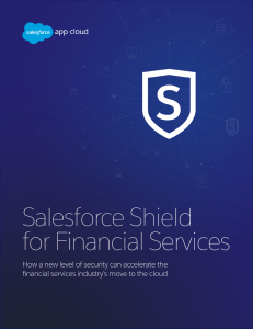 Salesforce Shield for Financial Services