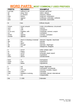 suffix tor definition