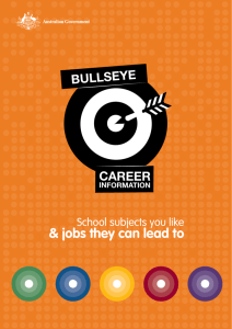 Bullseye Career Information - Department of Education and Training