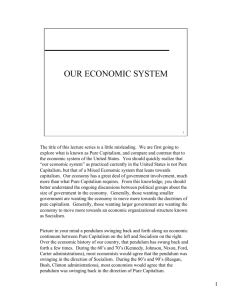 our economic system - North Carolina State University