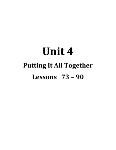 Unit 4