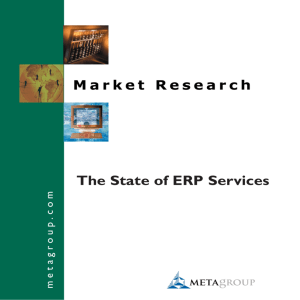 The Current State of ERP Services