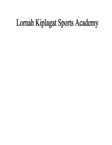 Lornah Kiplagat Sports Academy