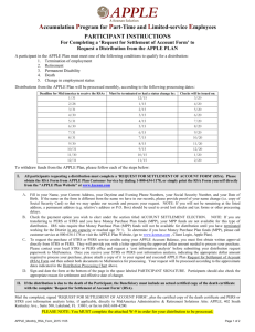 Accumulation Program for Part-Time and Limited