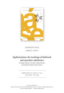 Egalitarianism, the teachings of fieldwork and