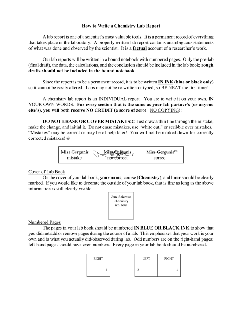 write lab report service