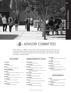 2012-2013 Catalog (Advisory Committees)