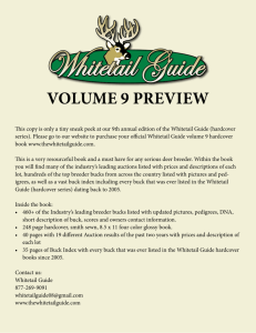 Whitetail Guide volume 9