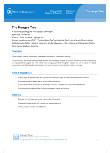 The Hunger Tree - World Food Program USA