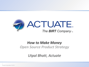 How to Make Money Open Source Product Strategy Utpal Bhatt
