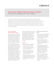 Encounter Digital Implementation System