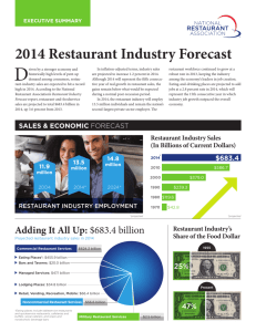 Forecast Executive Summary.indd - National Restaurant Association