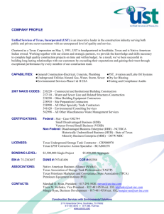 company profile - Unified Services of Texas, Inc.