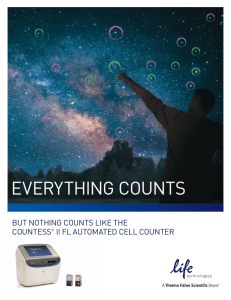 Countess® II FL Automated Cell Counter brochure