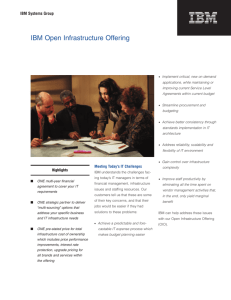 IBM Open Infrastructure Offering