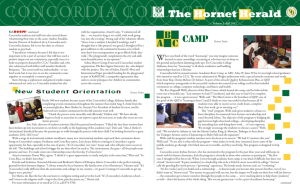The Hornet Herald - Concordia College