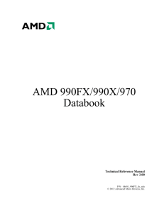 AMD 990FX/990X/970 Databook