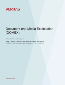 Document and Media Exploitation (DOMEX)