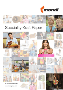 Speciality Kraft Paper