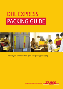 DHL EXPRESS PACKING GUIDE