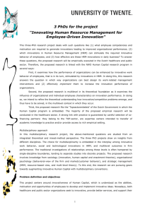 VICI 2003 detailed proposal