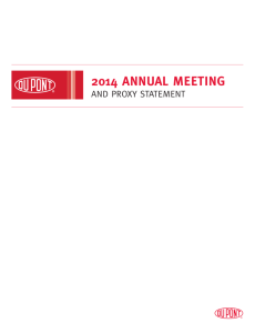 2014 ANNUAL MEETING