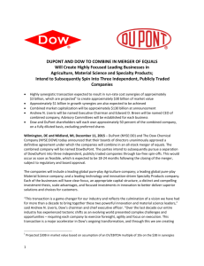 PDF - Dow and DuPont