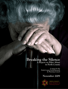 Breaking the Silence - United Way Perth