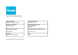 to view impact map - Daisyhouse Housing Association