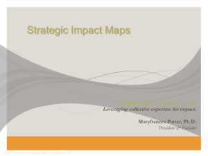 Strategic Impact Maps - Partnership for Strategic Impact