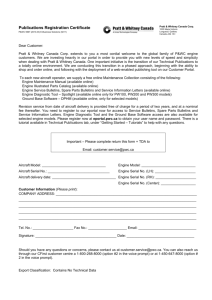 Publications Registration Certificate