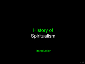 Divine Principle and History of Spiritualism v4.2
