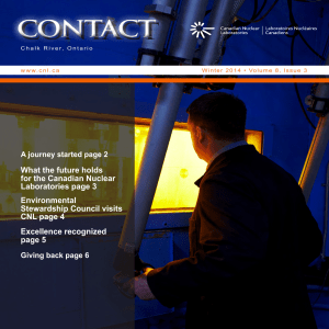 Contact Winter 2014, Volume 8 Issue 3