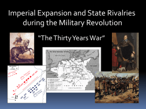 Imperial Expansion and State Rivalries during the Military Revolution