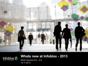 Whats new at Infoblox - 2013 - eb