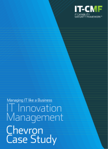 IT Innovation Management Chevron Case Study