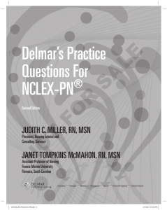 Delmar's Practice Questions for NCLEX-PN