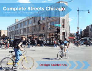 "Complete Streets Chicago." Chicago Department of Transportation