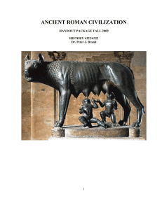 ancient roman civilization - University of Memphis Blogs