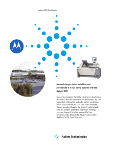 Motorola Angers drives reliability and productivity of in