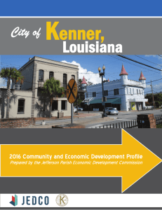 City of Kenner Economic Profile