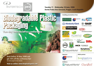 Biodegradable Plastic Packaging