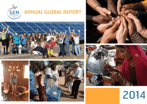 annual global report - Global Ecovillage Network