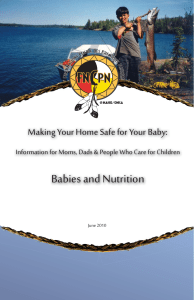 Babies and Nutrition - National Aboriginal Health Organization