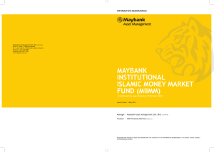 maybank institutional islamic money market fund (miimm)