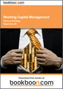 Working Capital Management