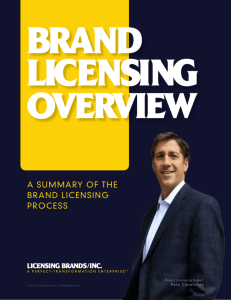 Brand Licensing Overview