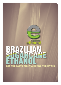 Brazilian Sugarcane Ethanol: Get the Facts