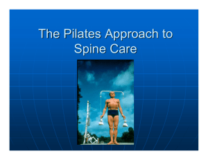 The Pilates Approach to Spine Care