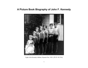 PDF A Picture Book Biography of John F . Kennedy